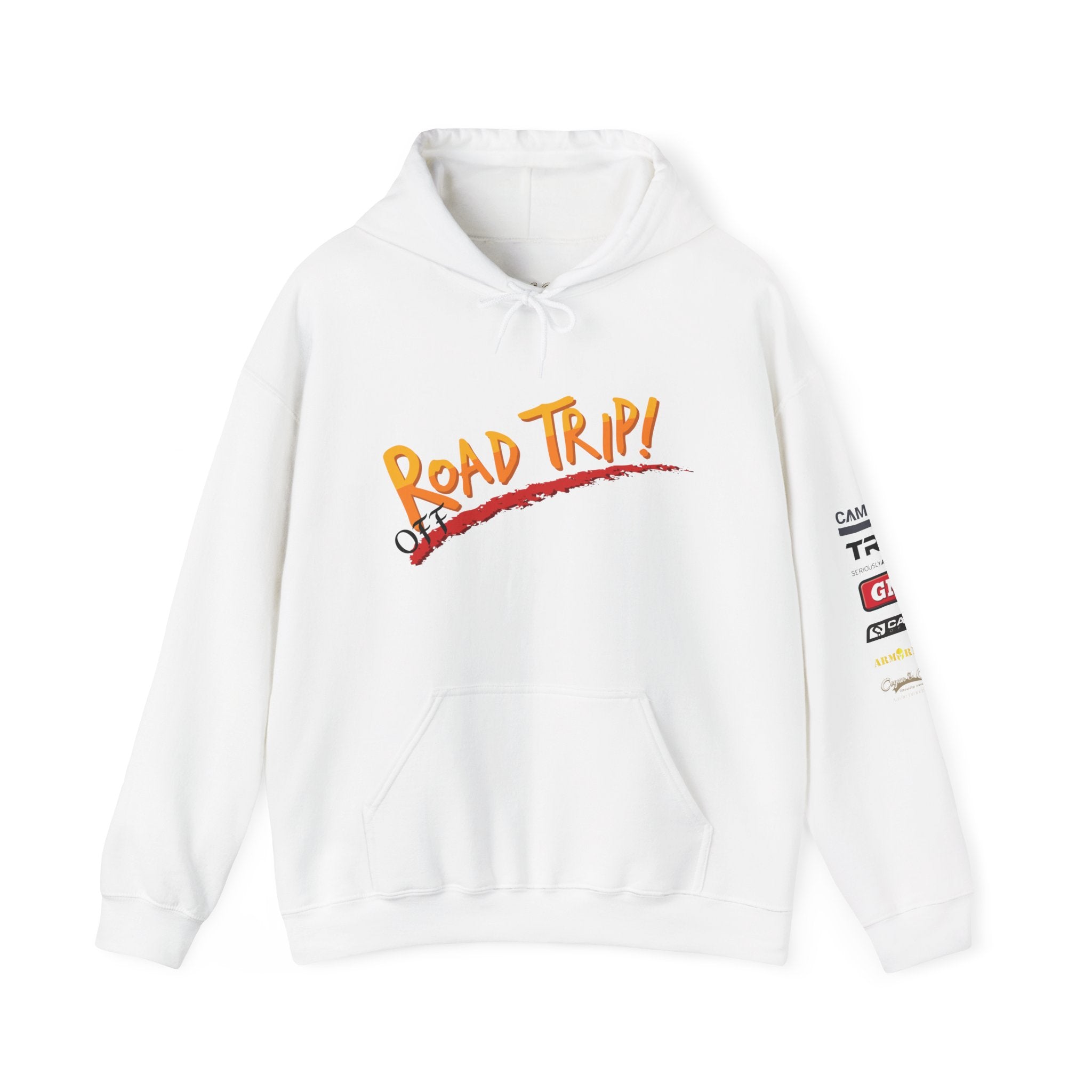 Road Trip Adventure Bribie 4x4 Crew Hoodie