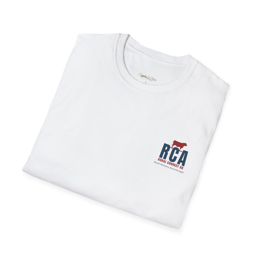 RCA Rural Connect Ag T-Shirt — Relief, Recovery, Unisex soft tee