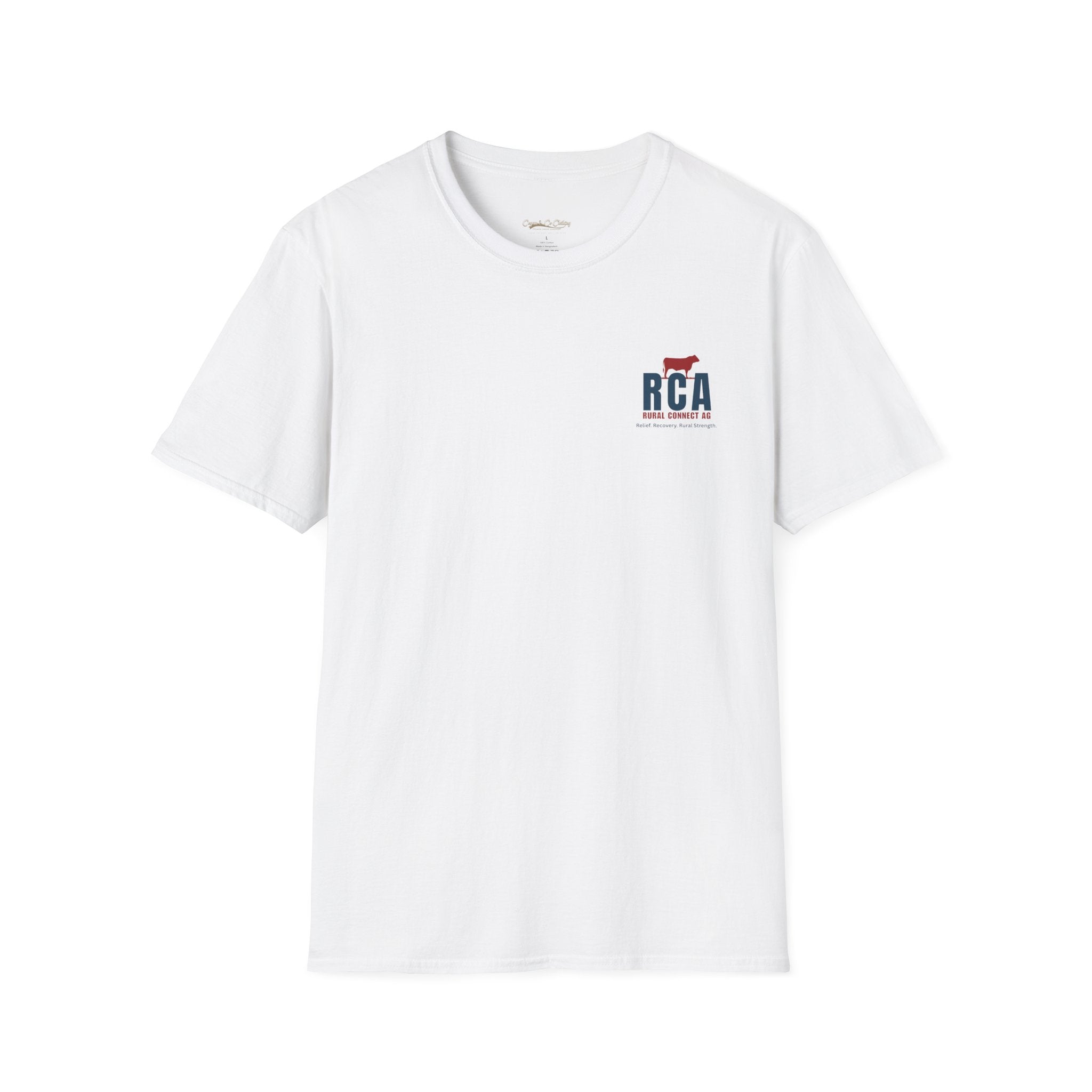 RCA Rural Connect Ag T-Shirt — Relief, Recovery, Unisex soft tee