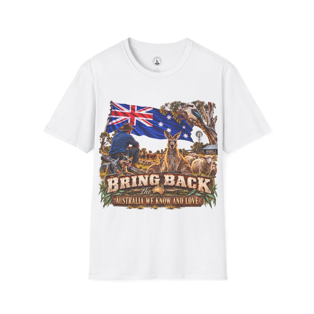 Bring Back Australia Wildlife T-Shirt | FRONT PRINT