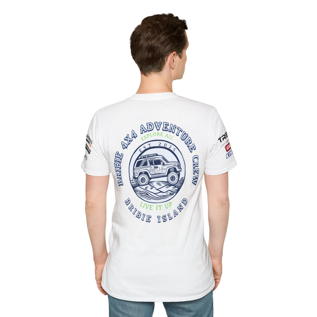 Bribie 4x4 Adventure Crew T-Shirt | Unisex Tee