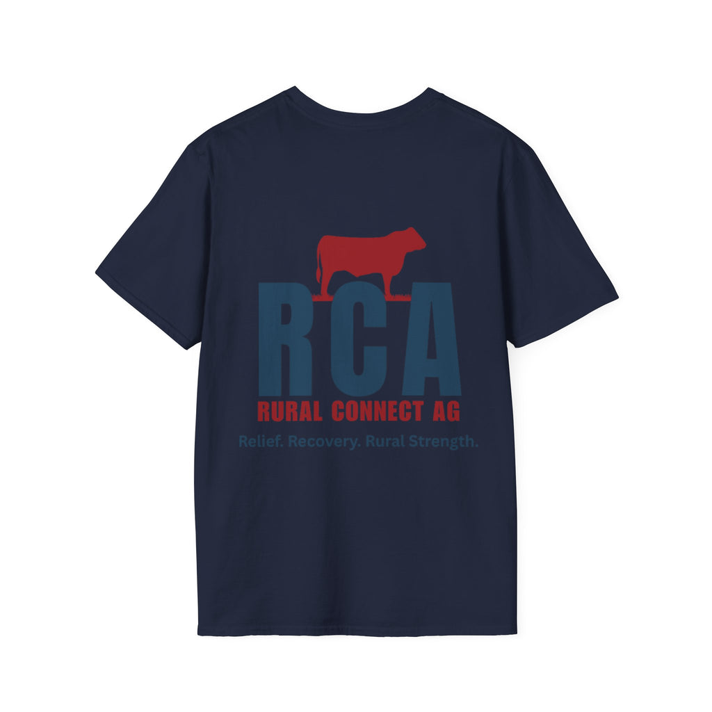 RCA Rural Connect Ag T-Shirt — Relief, Recovery, Unisex soft tee
