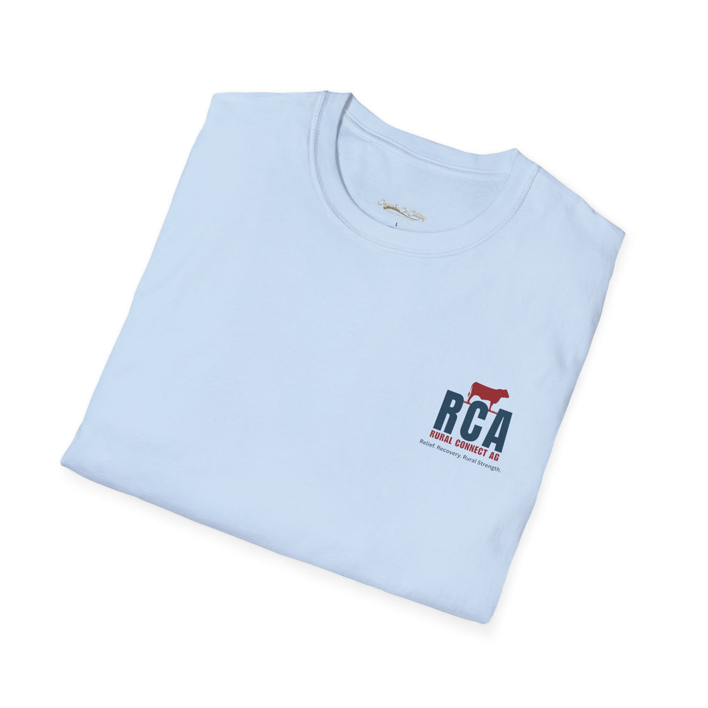 RCA Rural Connect Ag T-Shirt — Relief, Recovery, Unisex soft tee