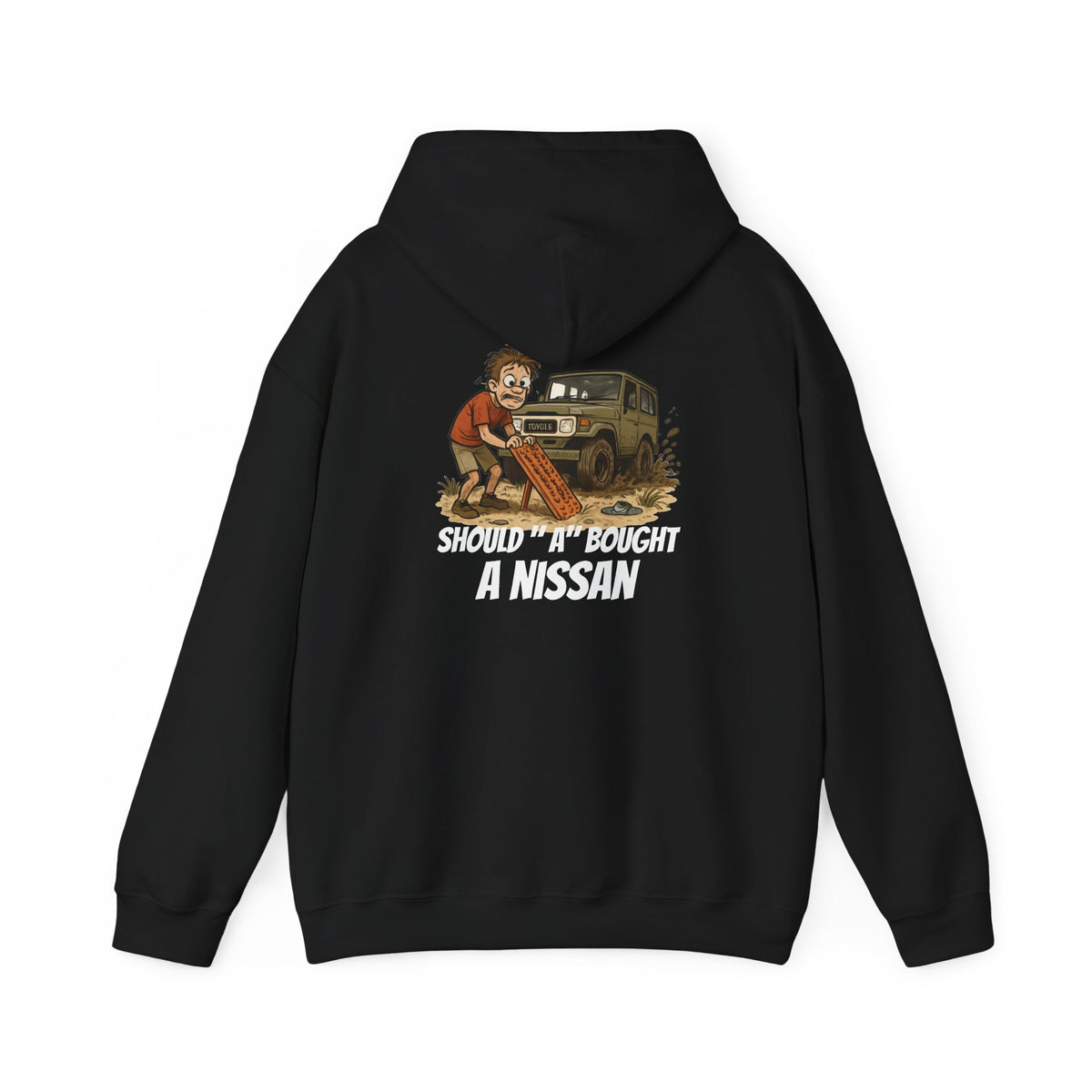 Bribie 4x4 centre hoodie / i shooda bought a Nissan