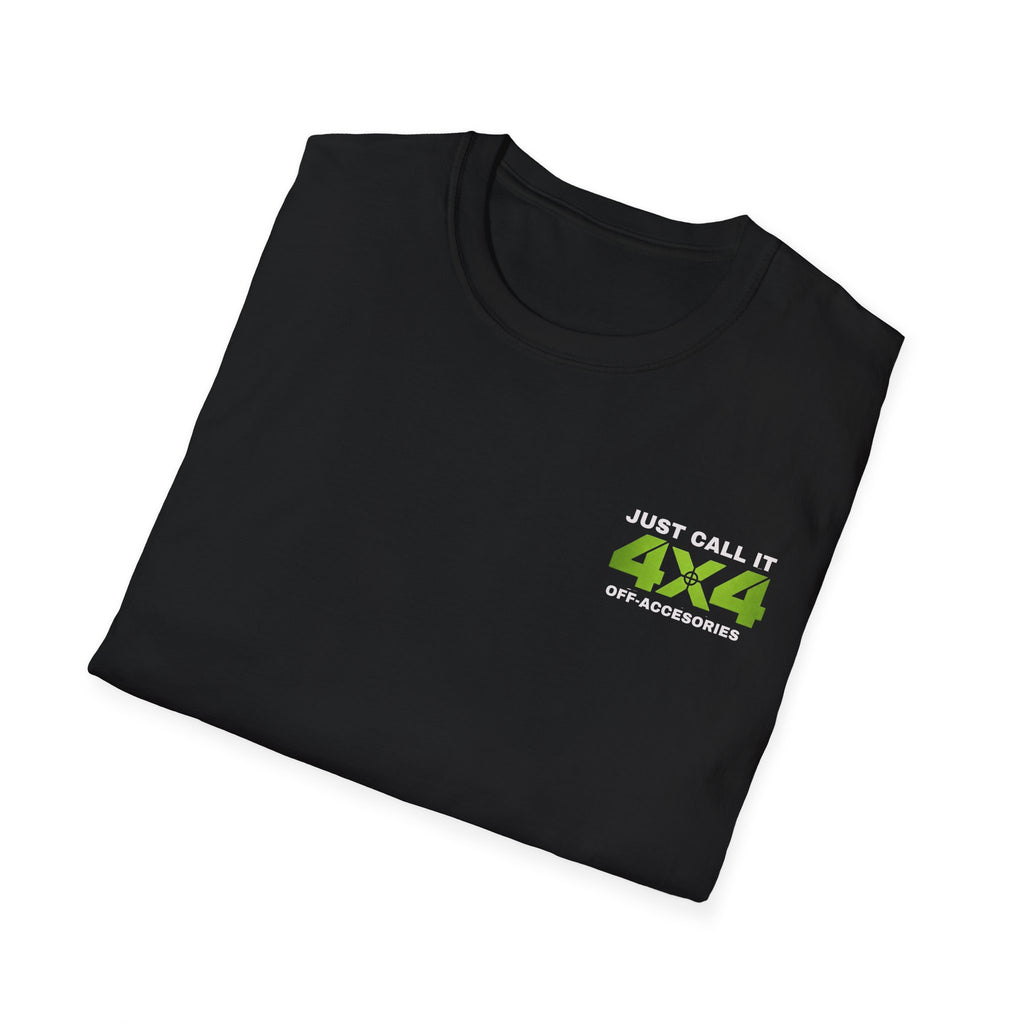 4x4 Off-Road T-Shirt – "Just Call It 4x4" Green Logo 2