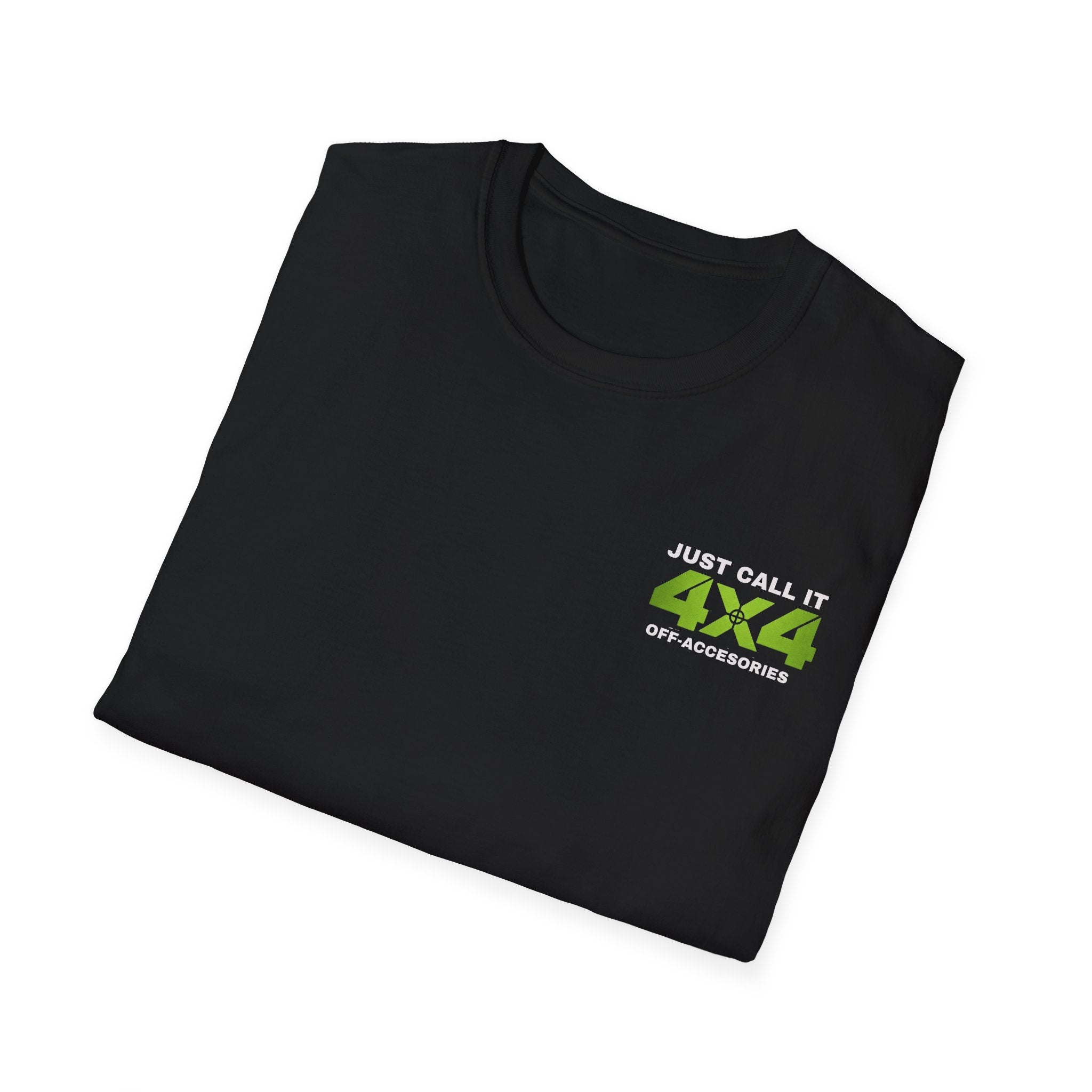 4x4 Off-Road T-Shirt – "Just Call It 4x4" Green Logo 2