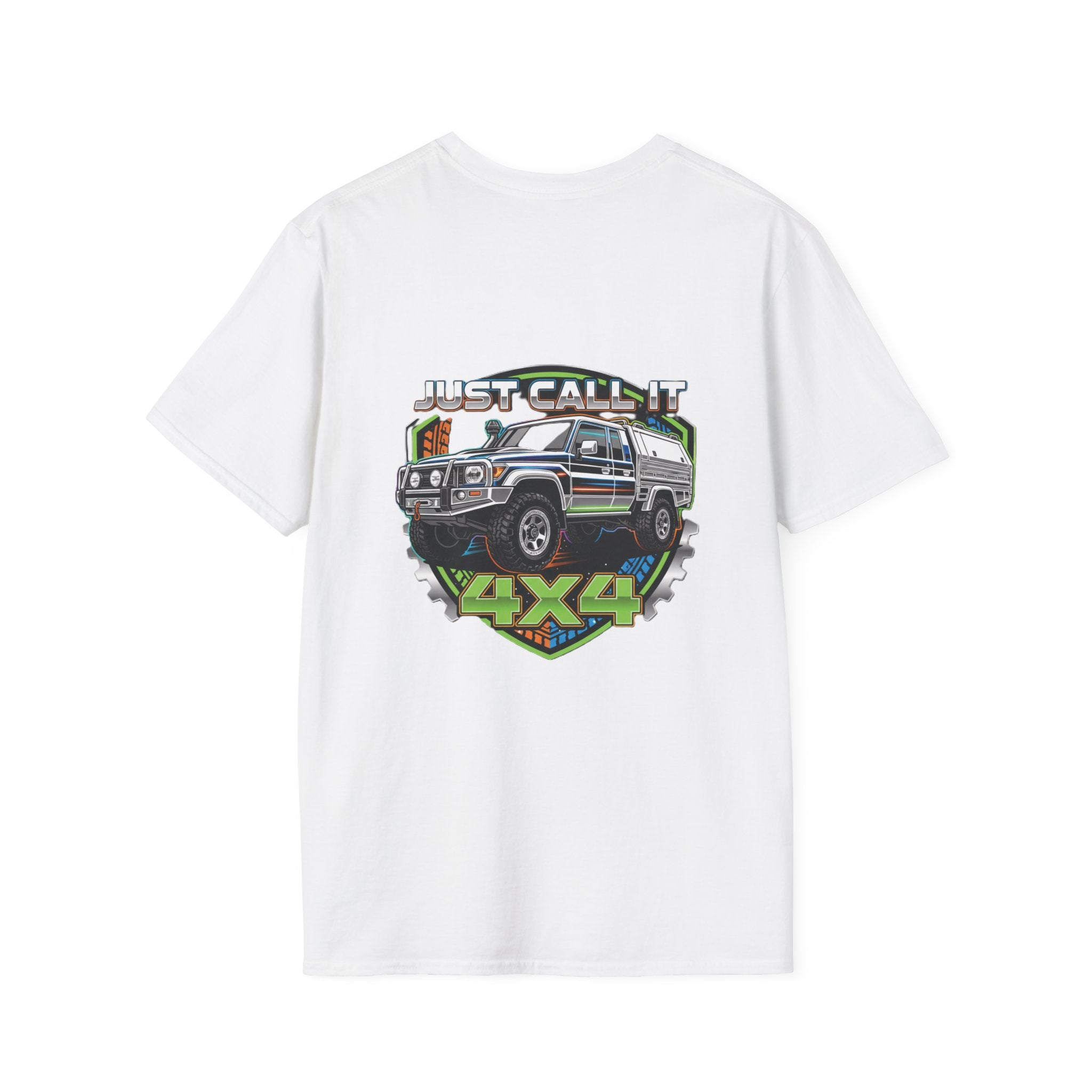 4x4 Offroad Logo T-Shirt — “Just Call It 4x4” Casual Tee