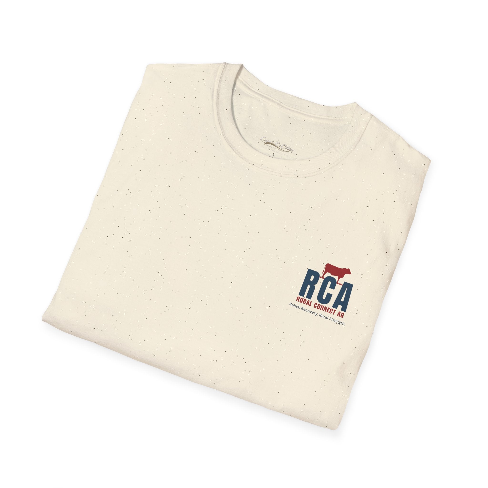 RCA Rural Connect Ag T-Shirt — Relief, Recovery, Unisex soft tee
