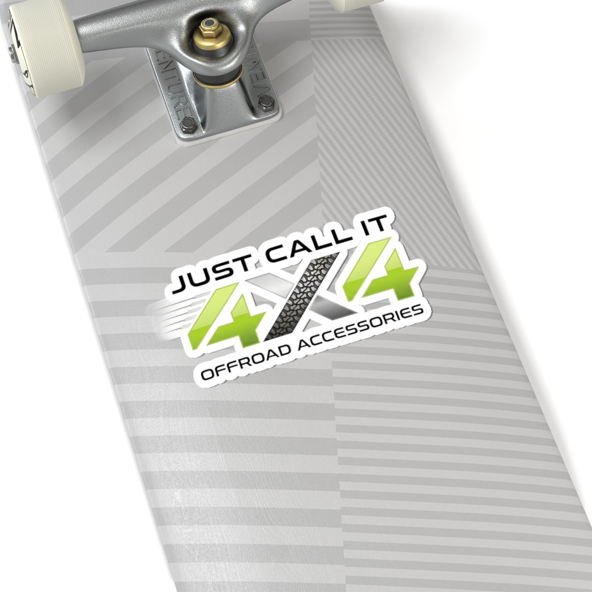 4x4 Offroad Sticker — "Just Call It 4x4" Logo Kiss-Cut