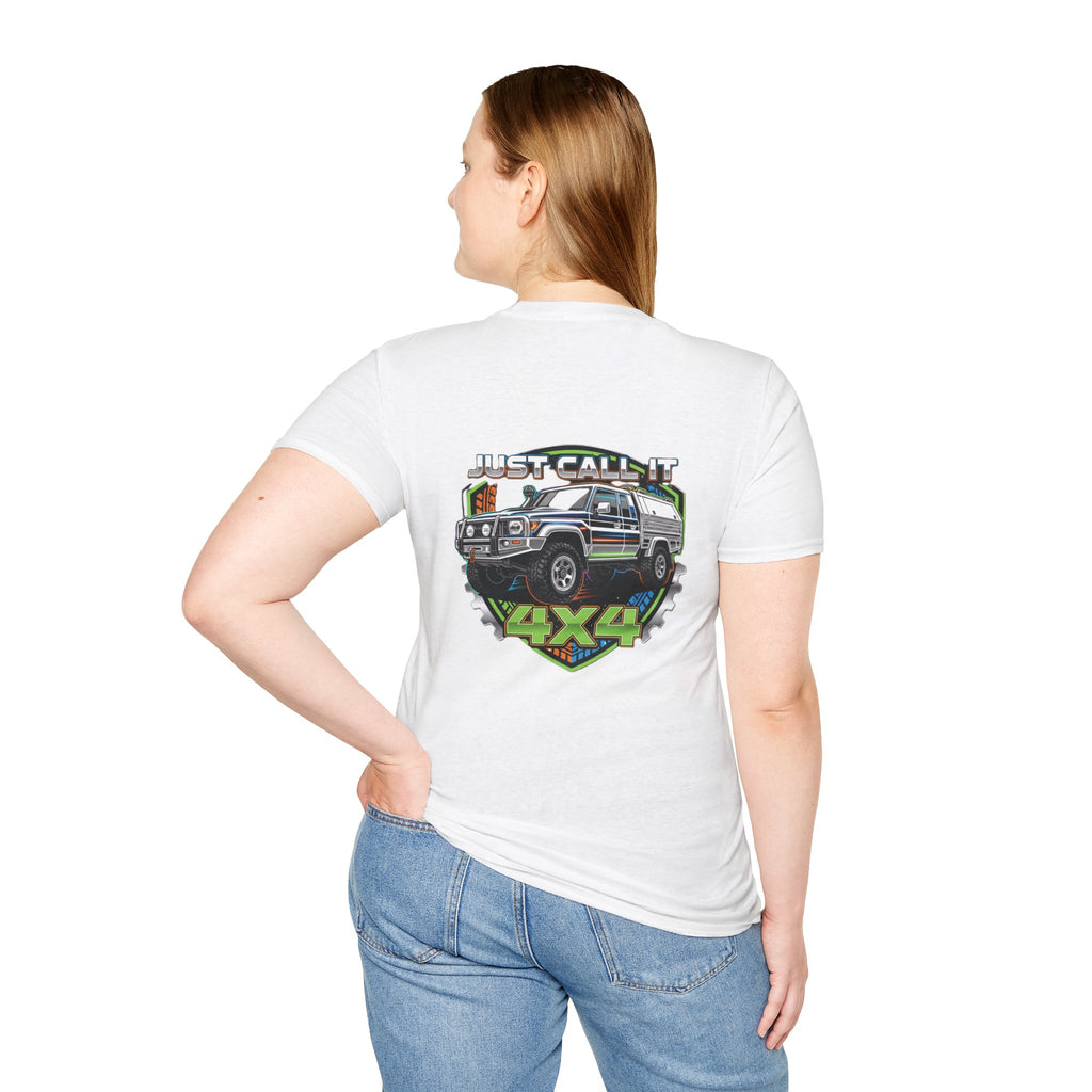4x4 Offroad Logo T-Shirt — “Just Call It 4x4” Casual Tee