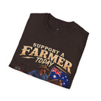 Support a Farmer Today T-Shirt – Australian Farmers Support Shirt