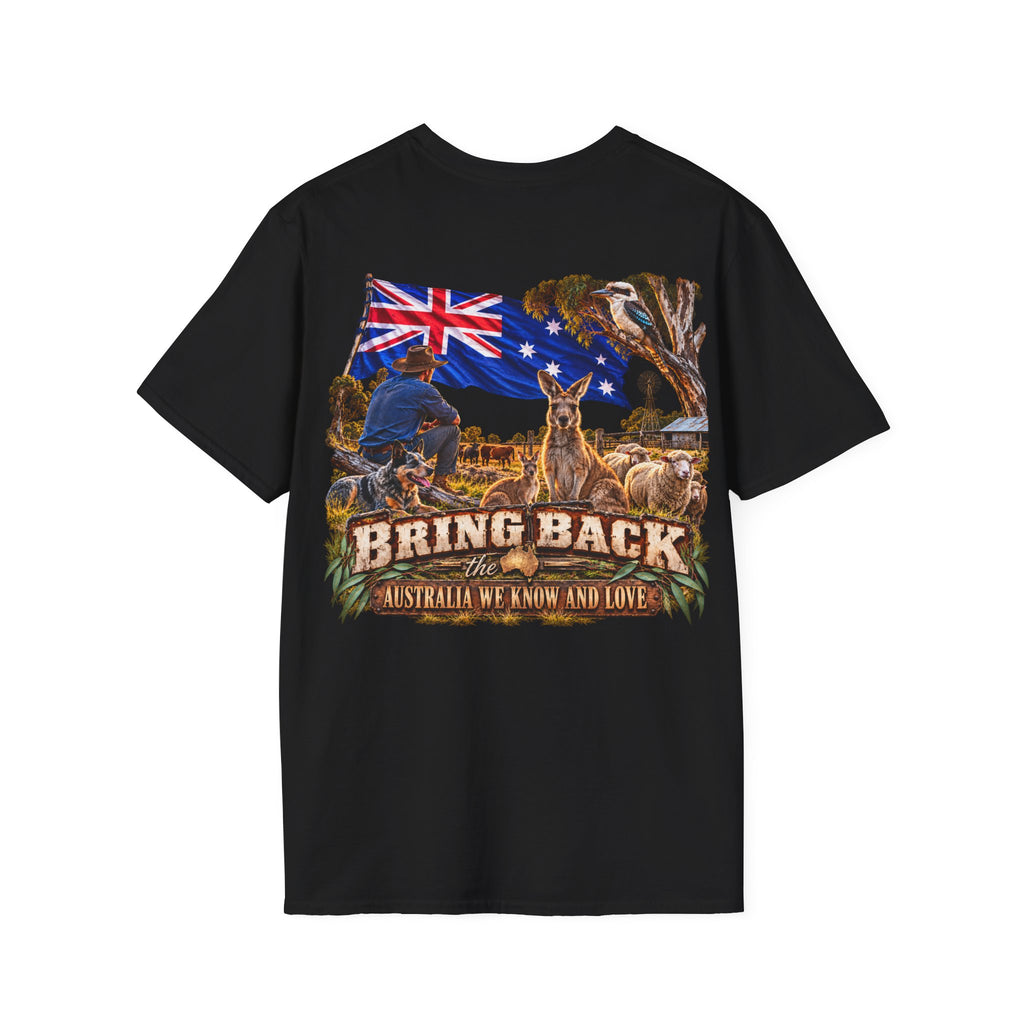 Bring Back Australia Wildlife T-Shirt | BACK PRINT