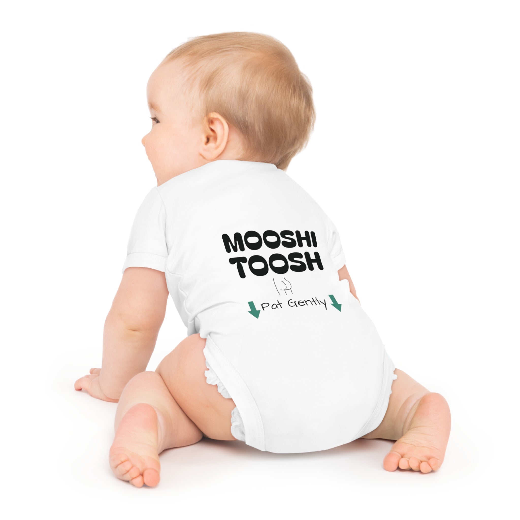 Cute Baby Bodysuit with Fun Text, Infant Outfit, Baby Shower Gift, New Parent Gift, Playful Baby Clothes