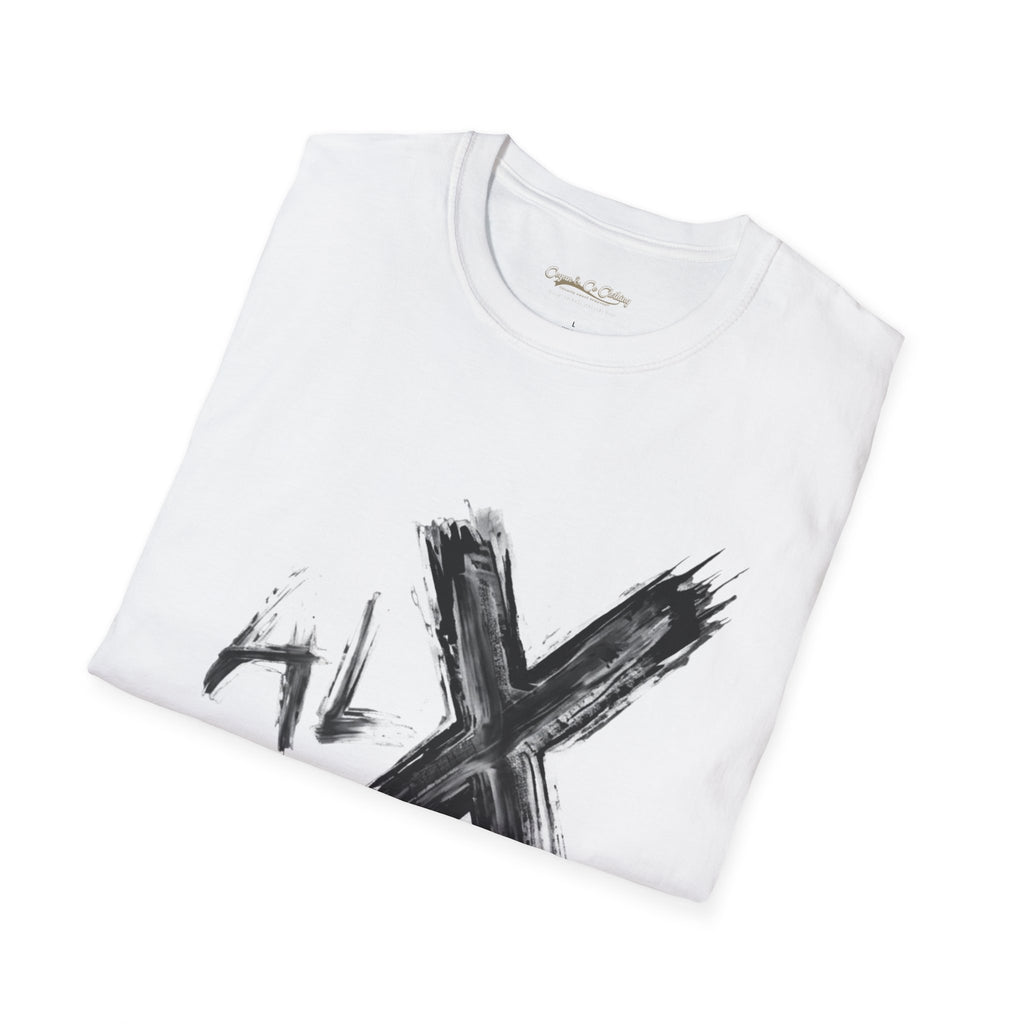 Paint Brush X T‑Shirt — Name "Alex" Graphic Tee