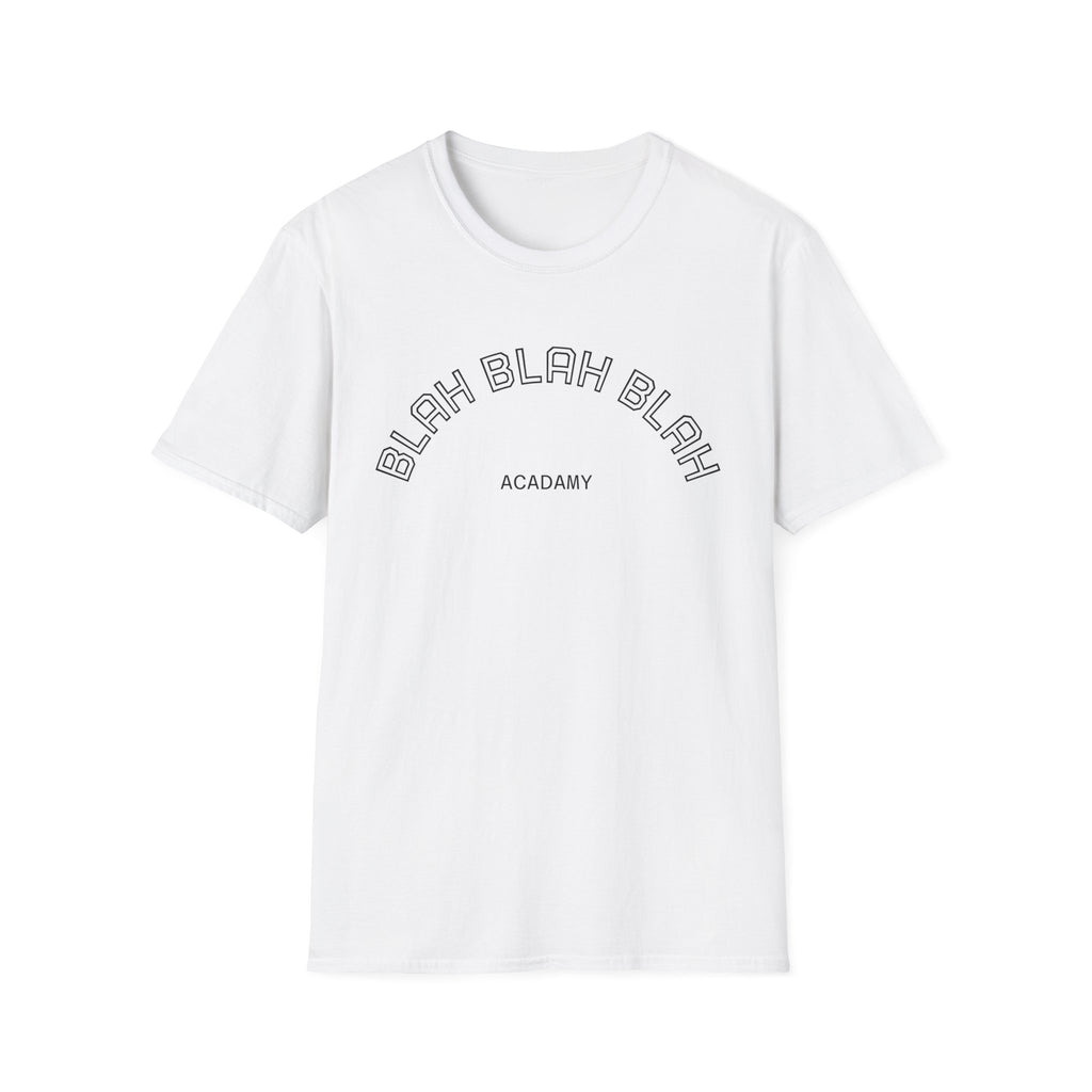 Bla Bla Bla Tee — Minimalist Graphic T-Shirt