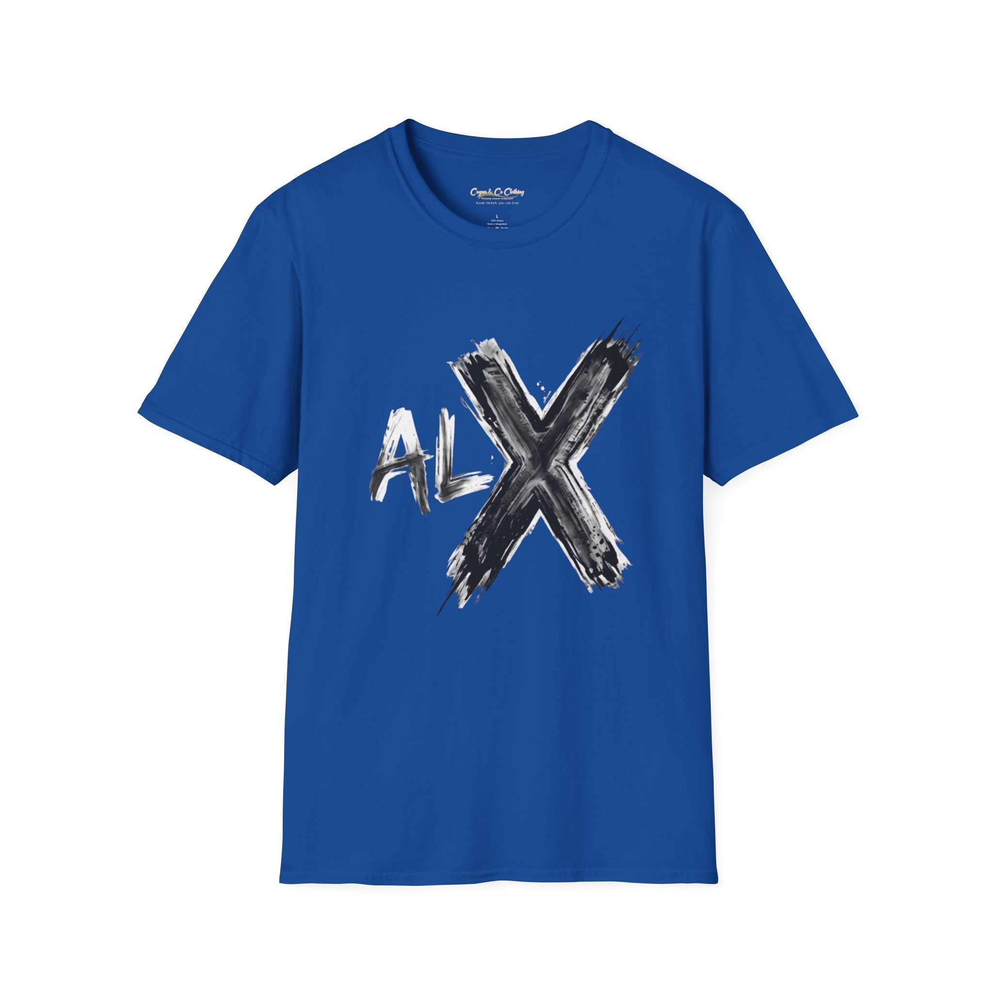 Paint Brush X T‑Shirt — Name "Alex" Graphic Tee