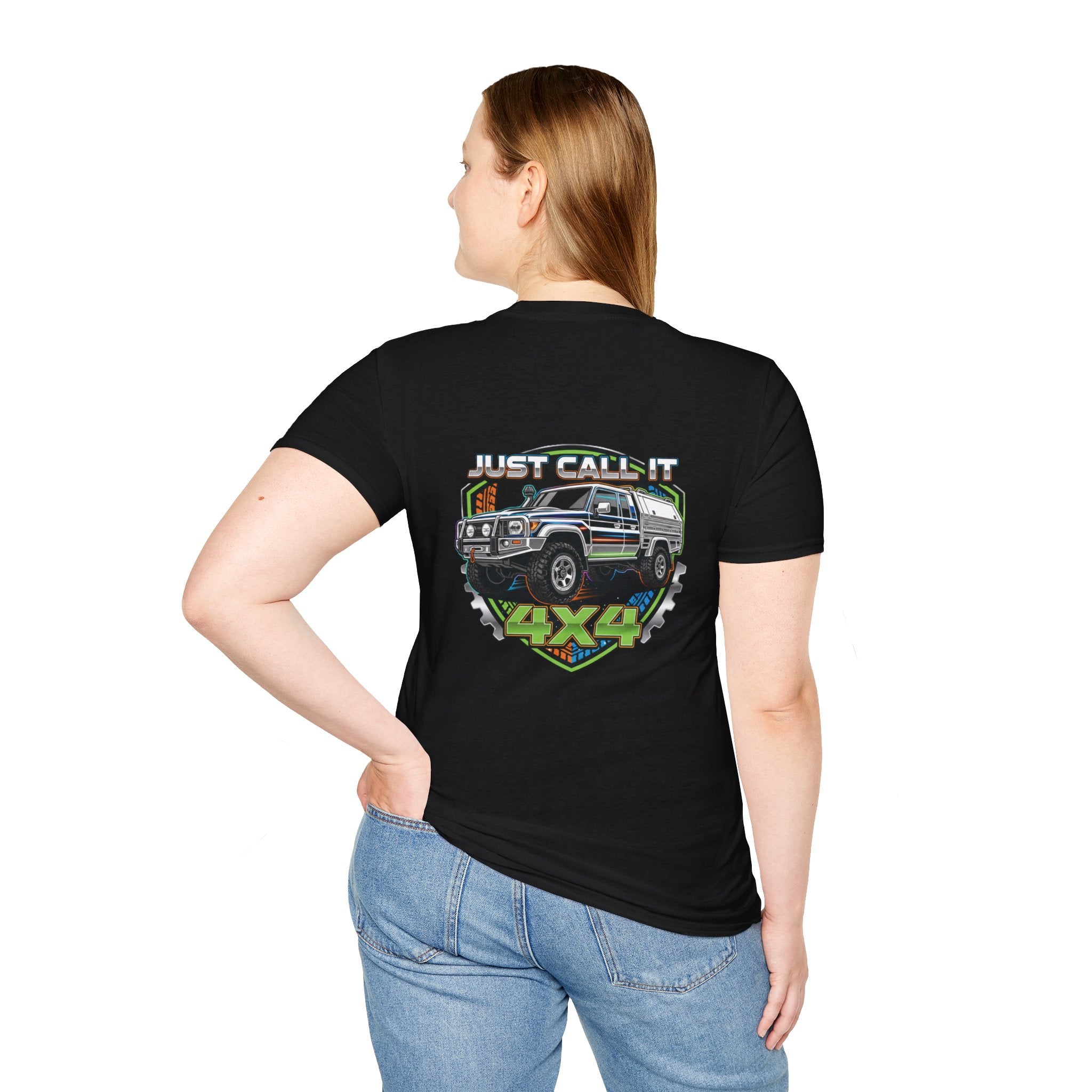 4x4 Offroad Logo T-Shirt — “Just Call It 4x4” Casual Tee