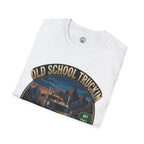 Old School Truckin' T-Shirt – 'The Good Old Days' Vintage Semi Truck Graphic