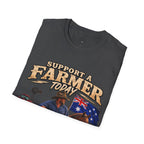 Support a Farmer Today T-Shirt – Australian Farmers Support Shirt
