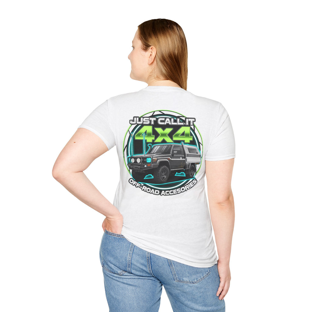 "Just Call It 4x4" Landcruiser 2 soft shirt feel