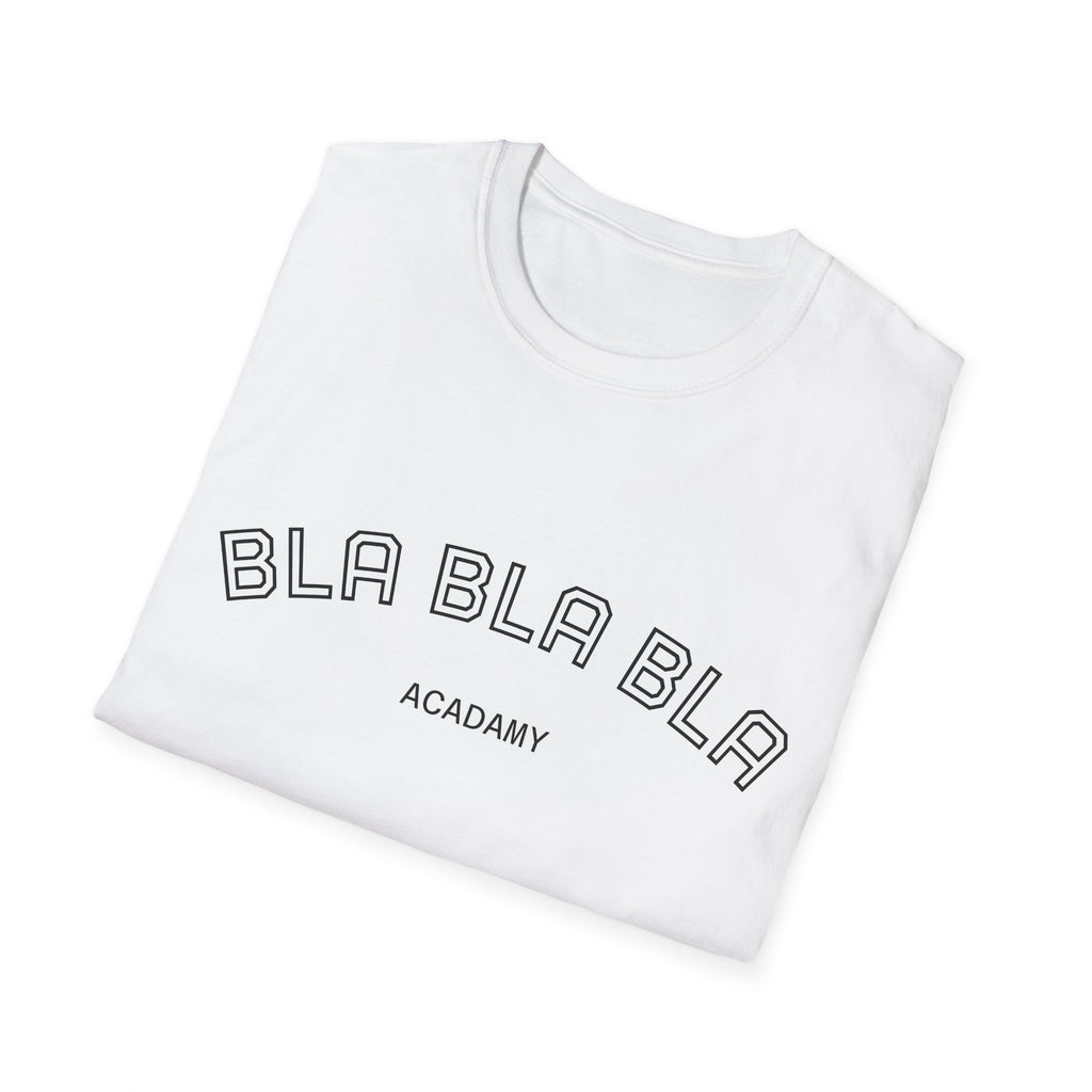 Bla Bla Bla Tee — Minimalist Graphic T-Shirt