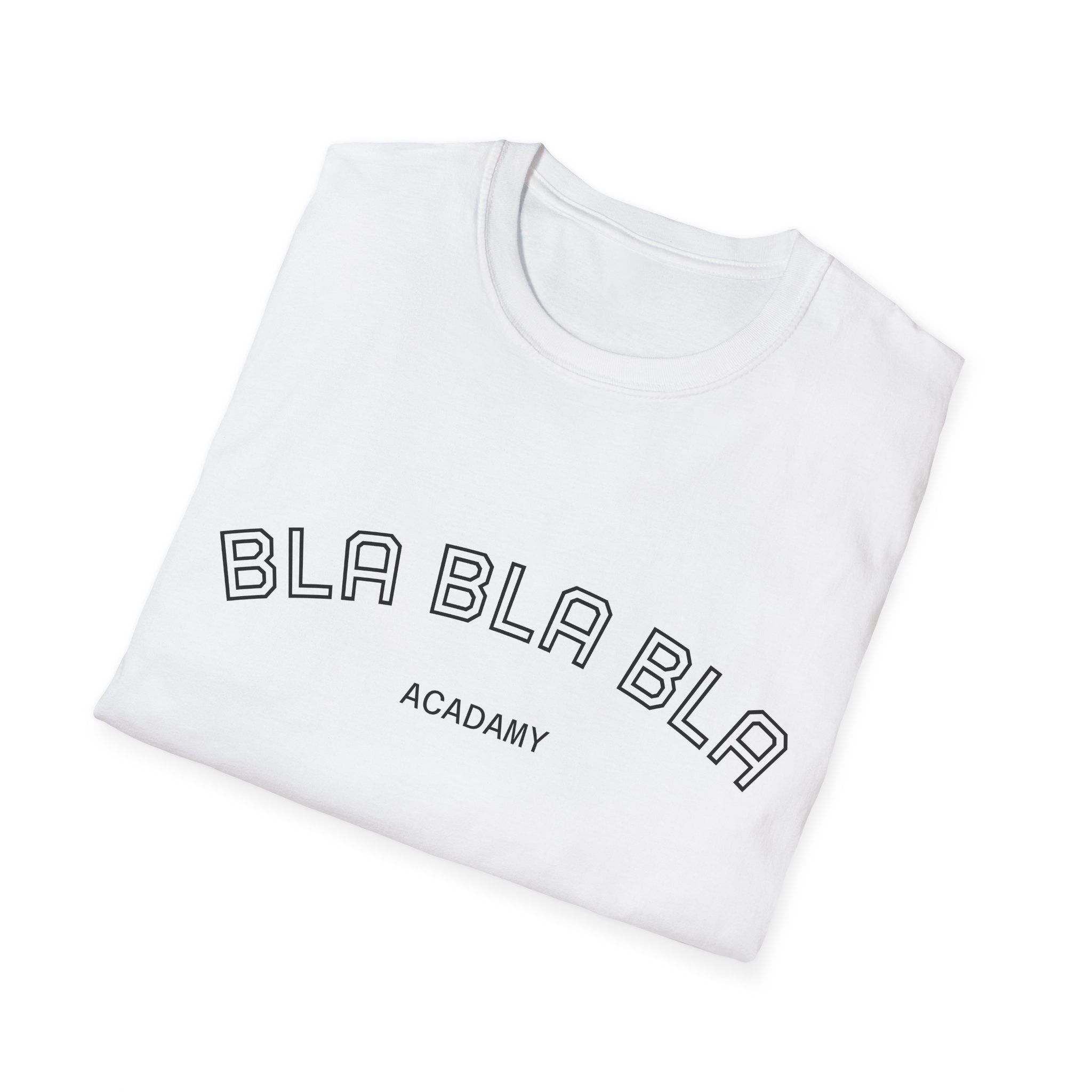 Bla Bla Bla Tee — Minimalist Graphic T-Shirt