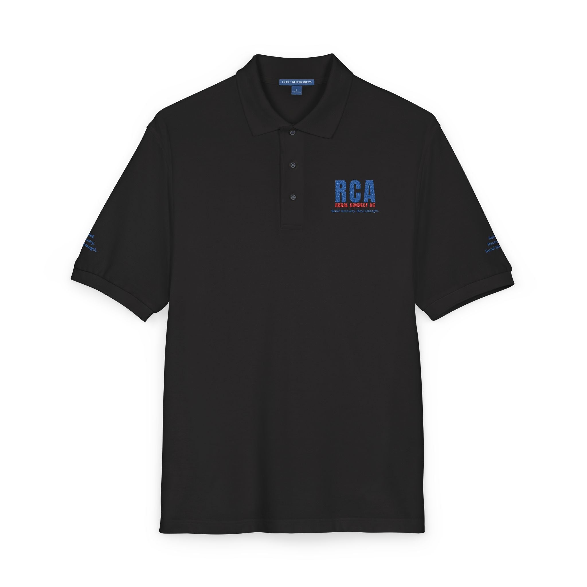 RCA Rural Connect Ag Embroidered Polo Shirt