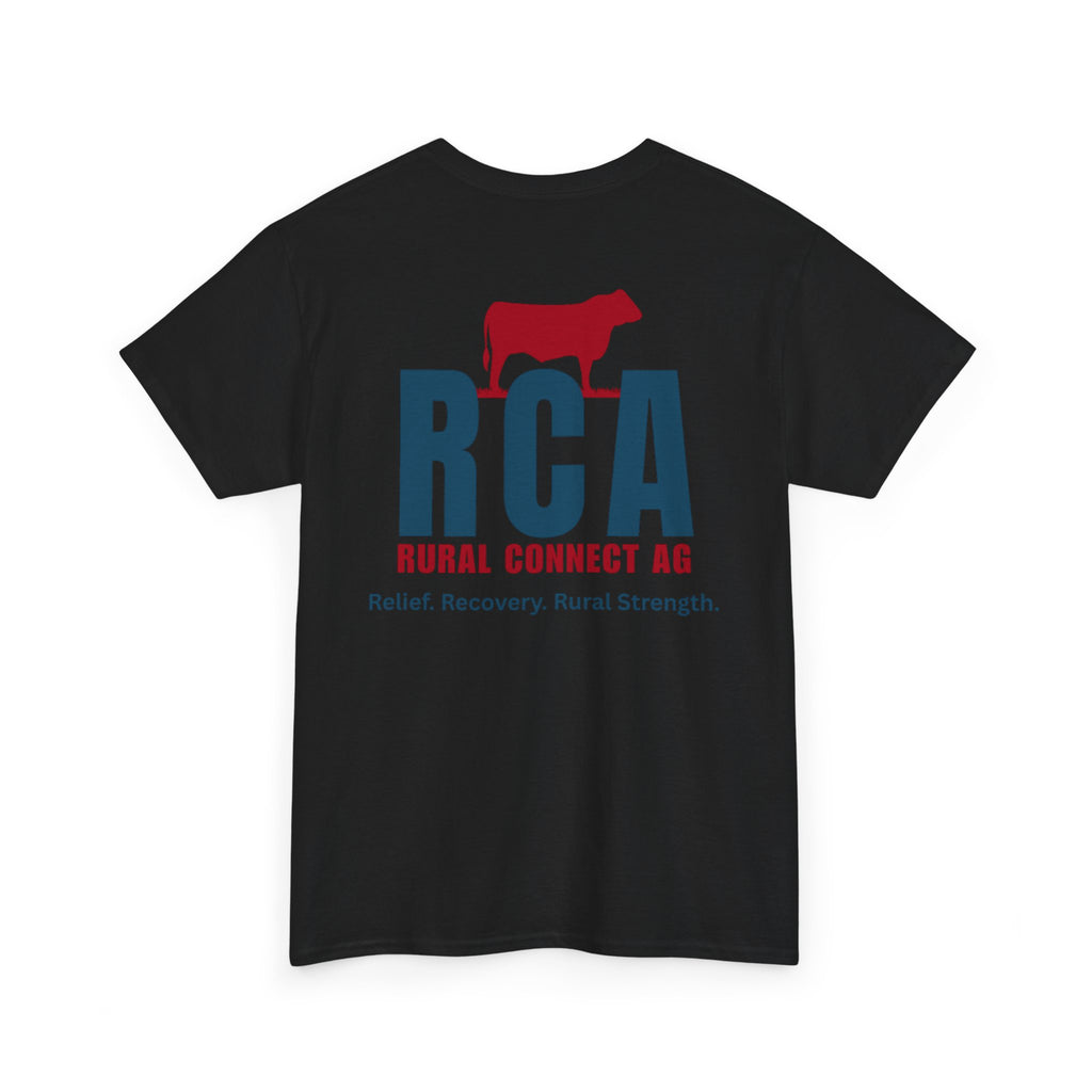 Rural Connect AG Unisex Heavy Cotton Tee - Relief Recovery Rural Strength