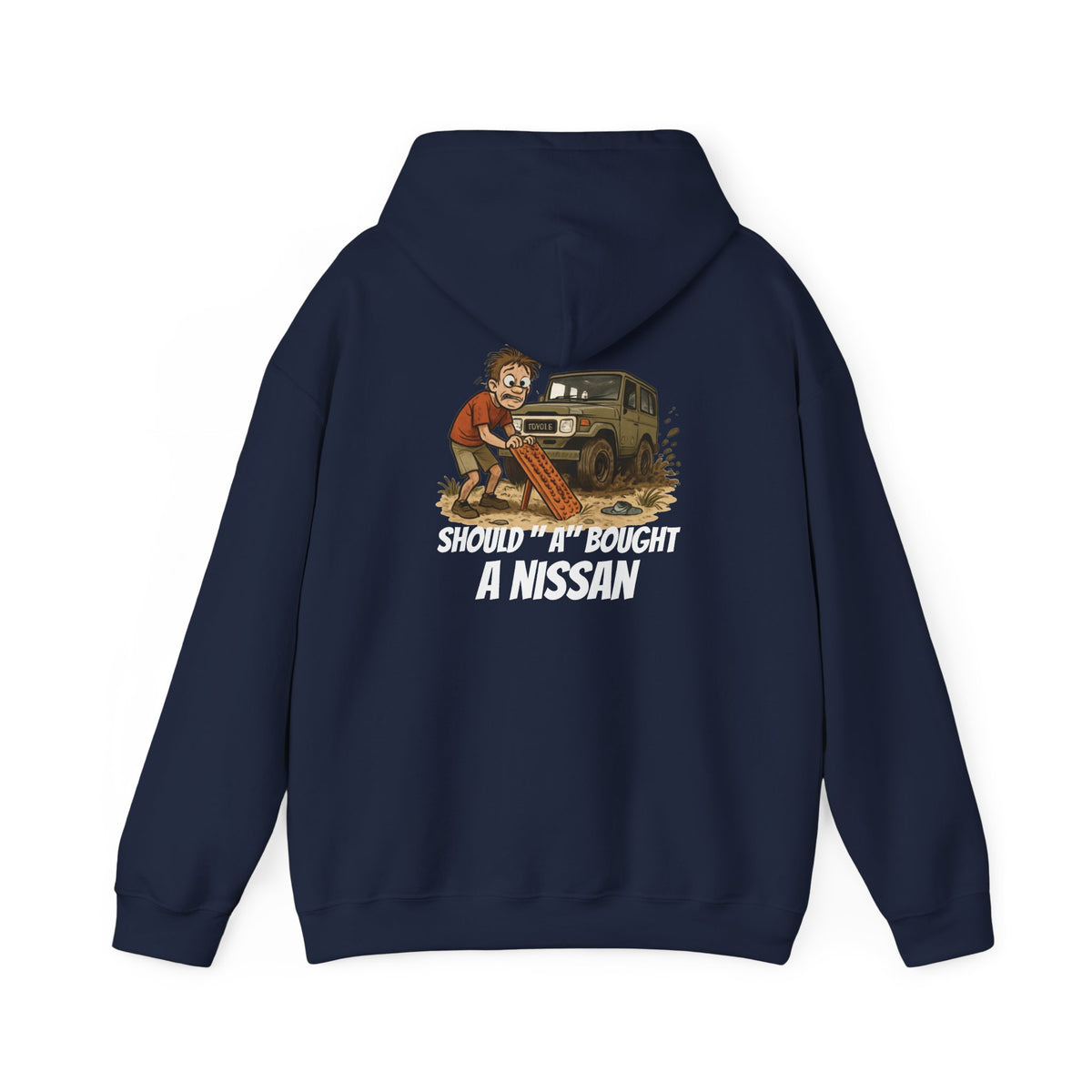 Bribie 4x4 centre hoodie / i shooda bought a Nissan