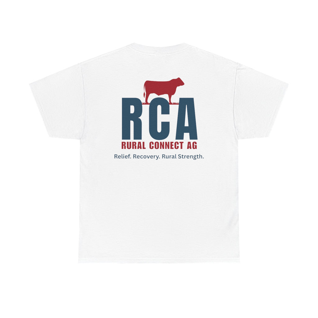 Rural Connect AG Unisex Heavy Cotton Tee - Relief Recovery Rural Strength