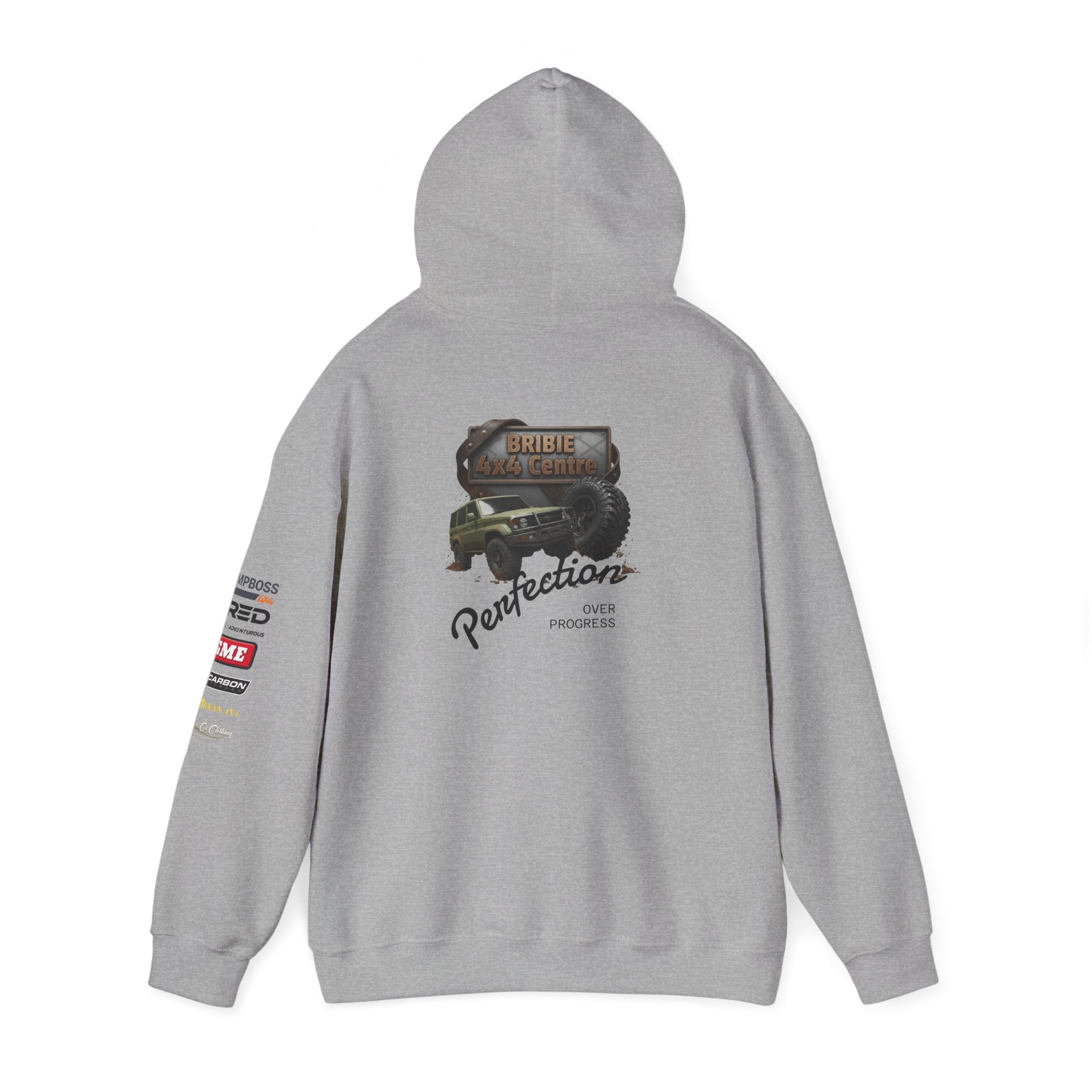 Bribie 4x4 Centre Hoodie — Off‑Road 4x4 Crew Sweatshirt