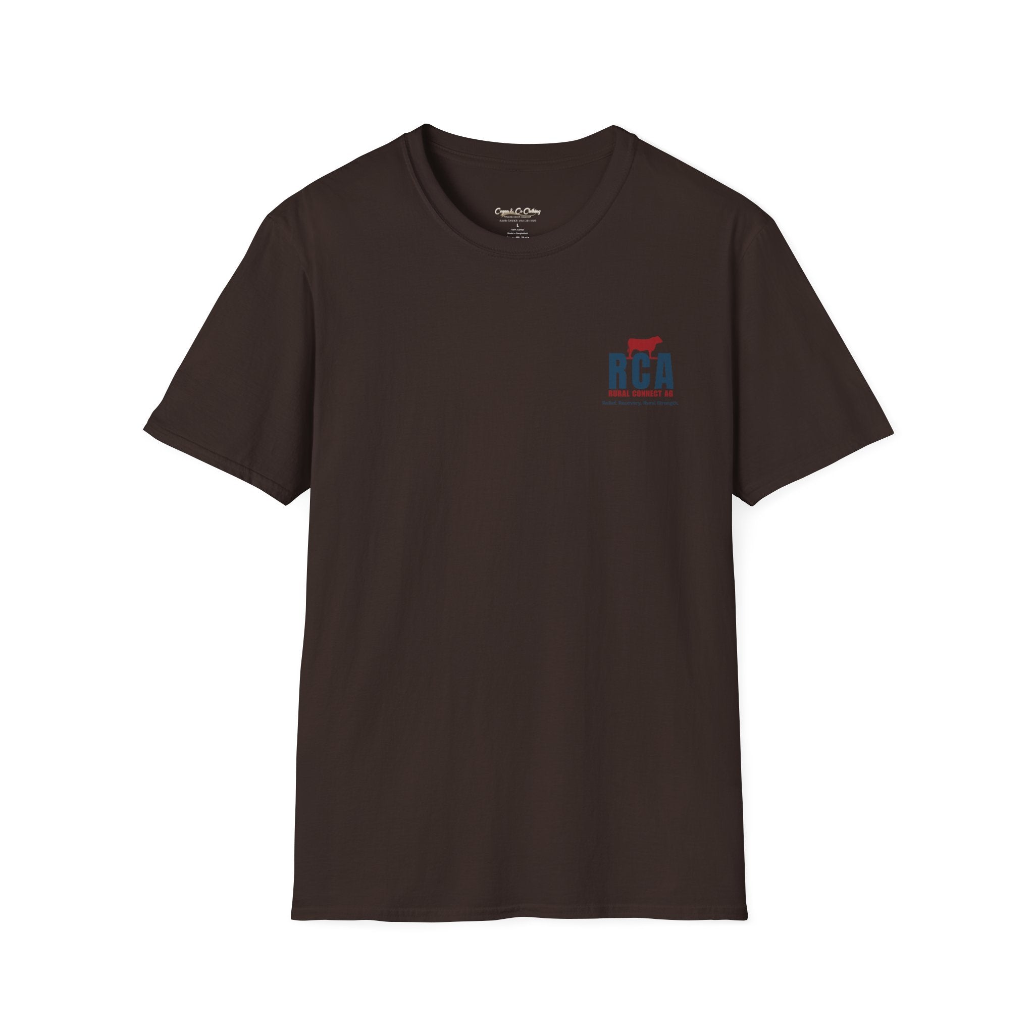 RCA Rural Connect Ag T-Shirt — Relief, Recovery, Unisex soft tee