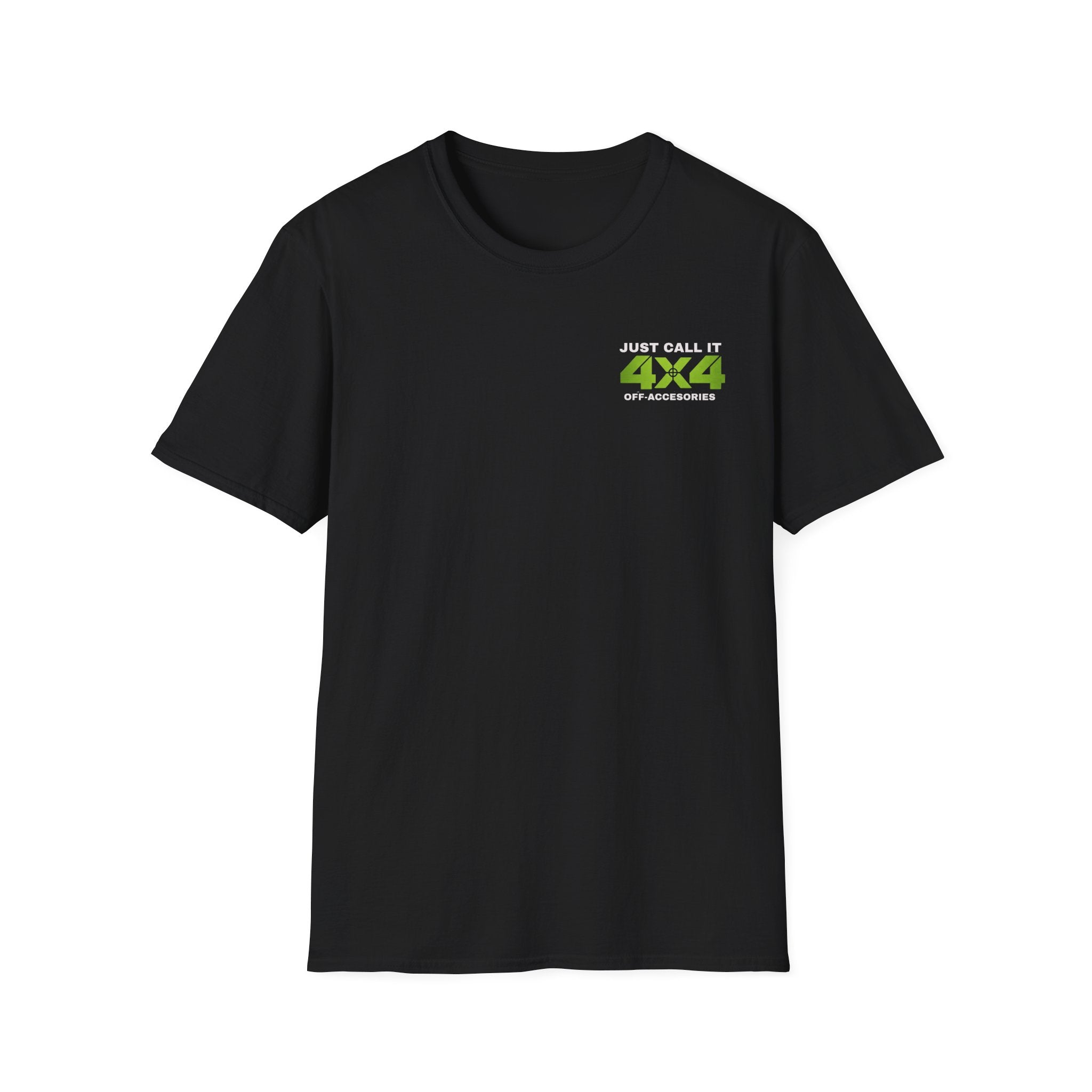 4x4 Off-Road T-Shirt – "Just Call It 4x4" Green Logo 2