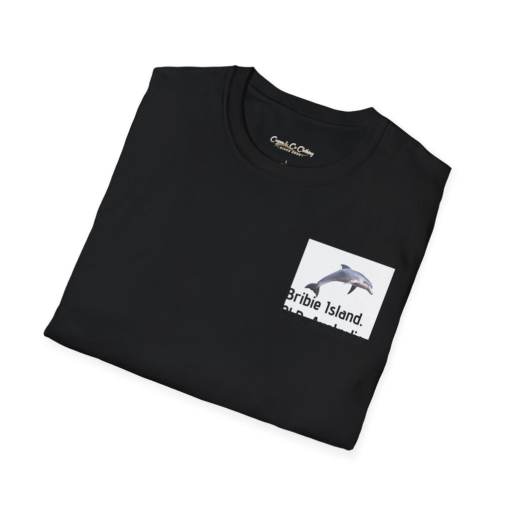 Bribie Island Dolphin/Pelican T-Shirt