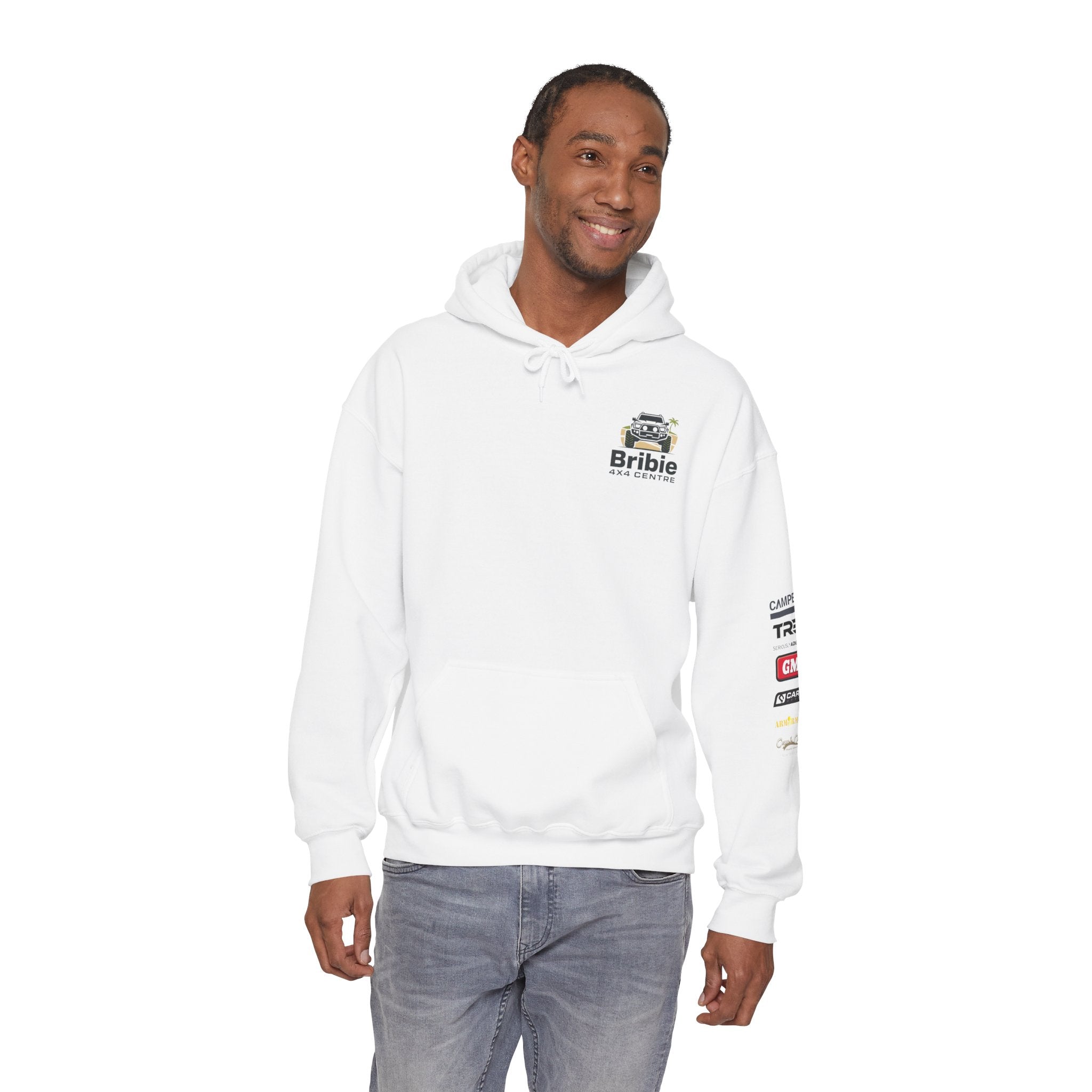 Bribie 4x4 Centre Hoodie — Off‑Road 4x4 Crew Sweatshirt