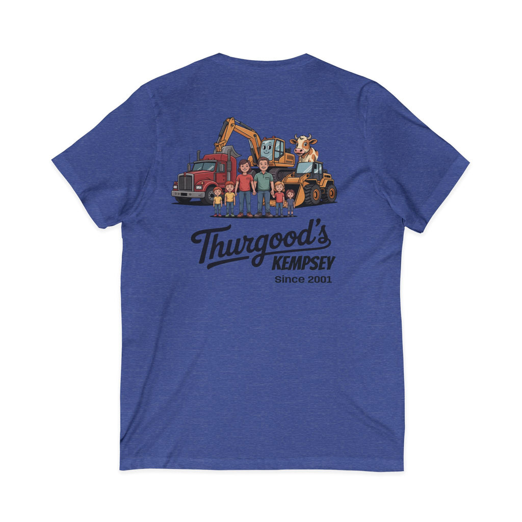 Thurgood's Kempsey Workers' V-Neck Tee - Casual Everyday Shirt, Gift for Construction Lovers, Father’s Day, Comfortable Unisex [...]