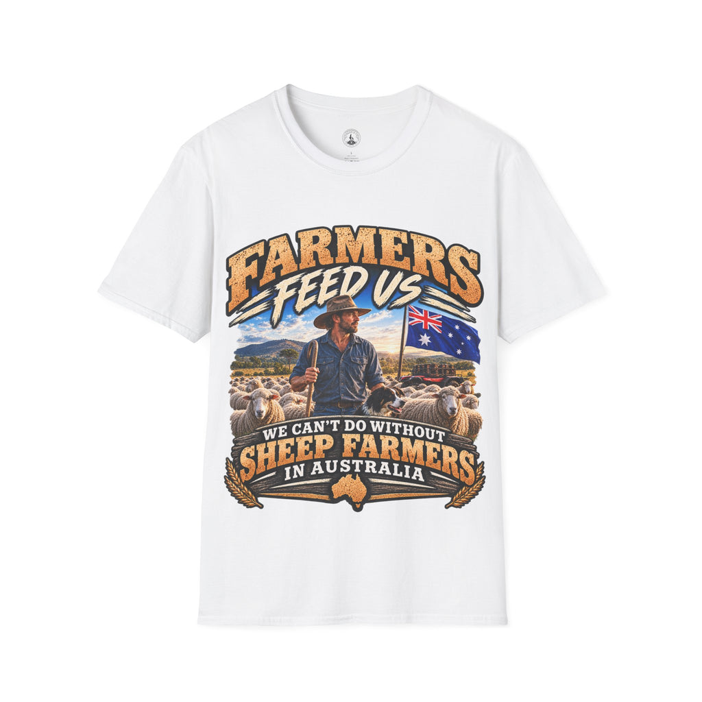 Farmers Feed Us Sheep Farmers in Australia T-Shirt