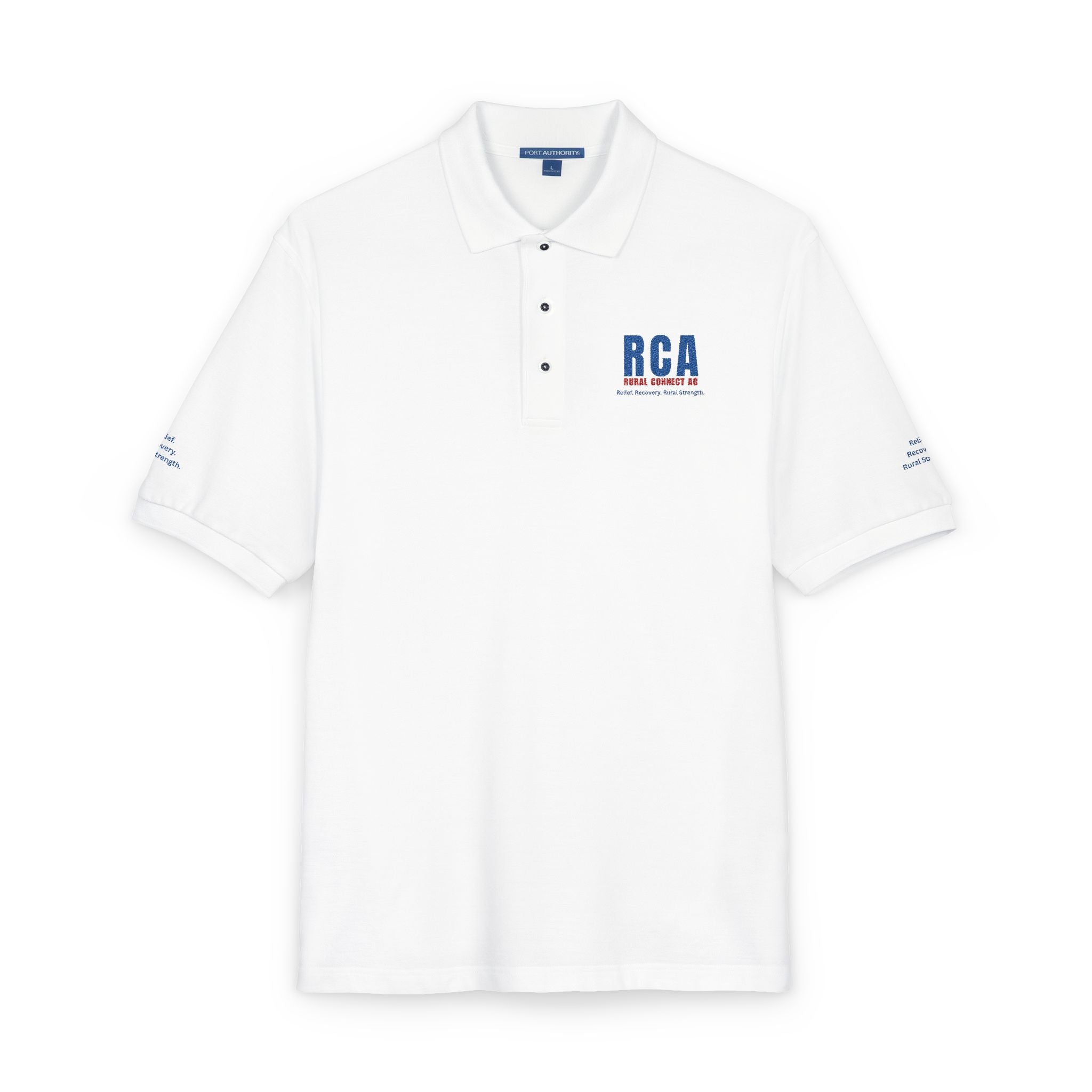 RCA Rural Connect Ag Embroidered Polo Shirt