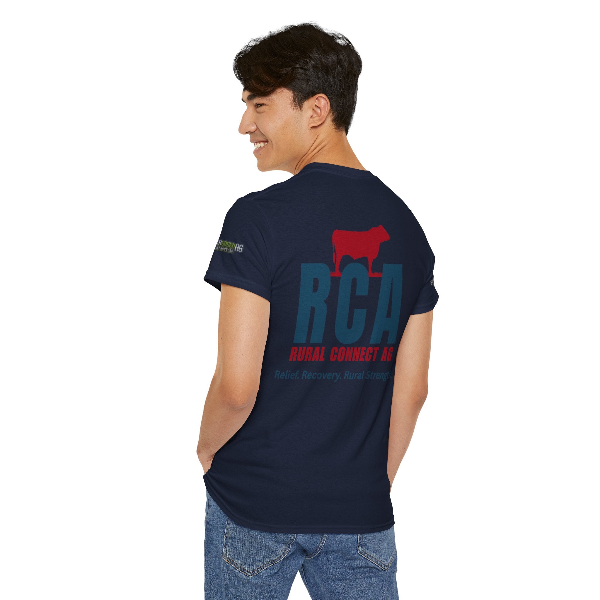 RCA Rural Connect AG Unisex Heavy Cotton Tee - Relief Recovery Rural Strength