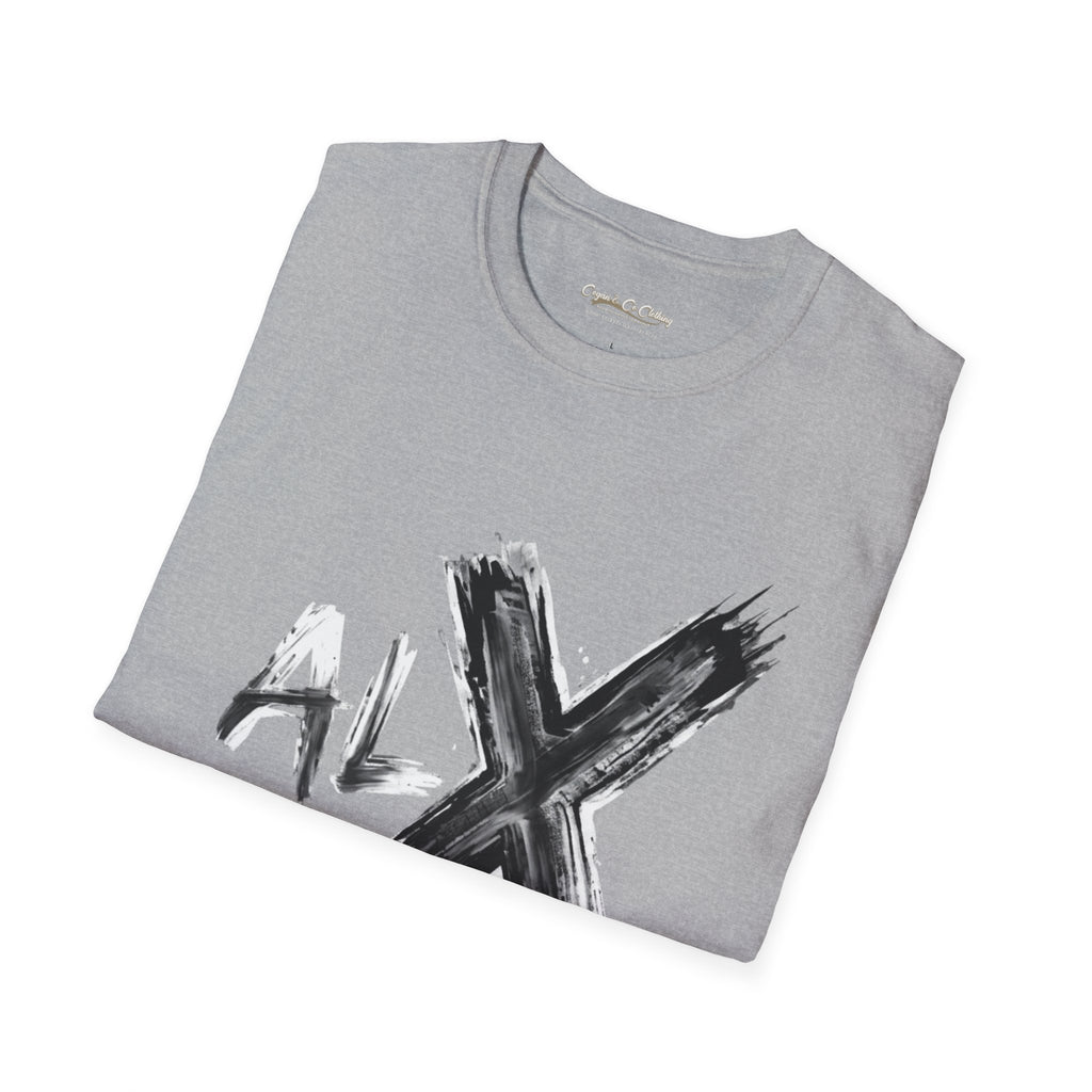 Paint Brush X T‑Shirt — Name "Alex" Graphic Tee