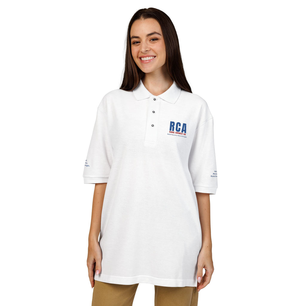 RCA Rural Connect Ag Embroidered Polo Shirt