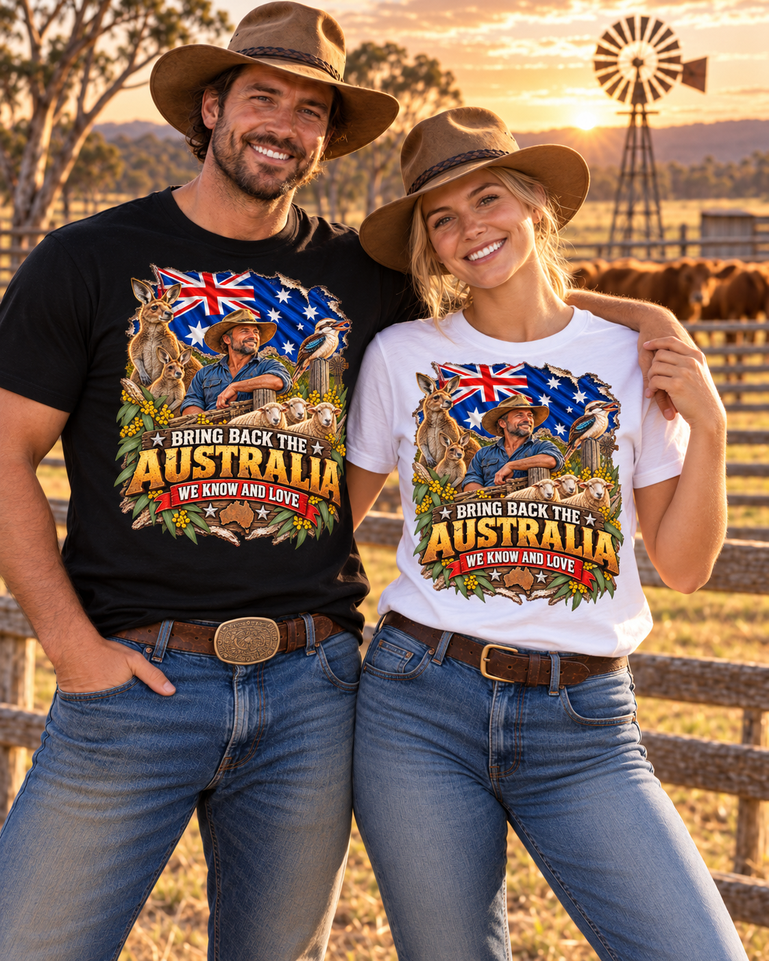 Bring Back the Australia We Know and Love Australian Pride T-Shirt | FRONT PRINT 1