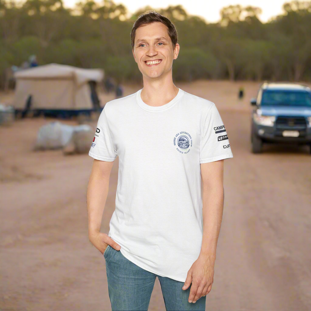 Bribie 4x4 Adventure Crew T-Shirt | Unisex Tee